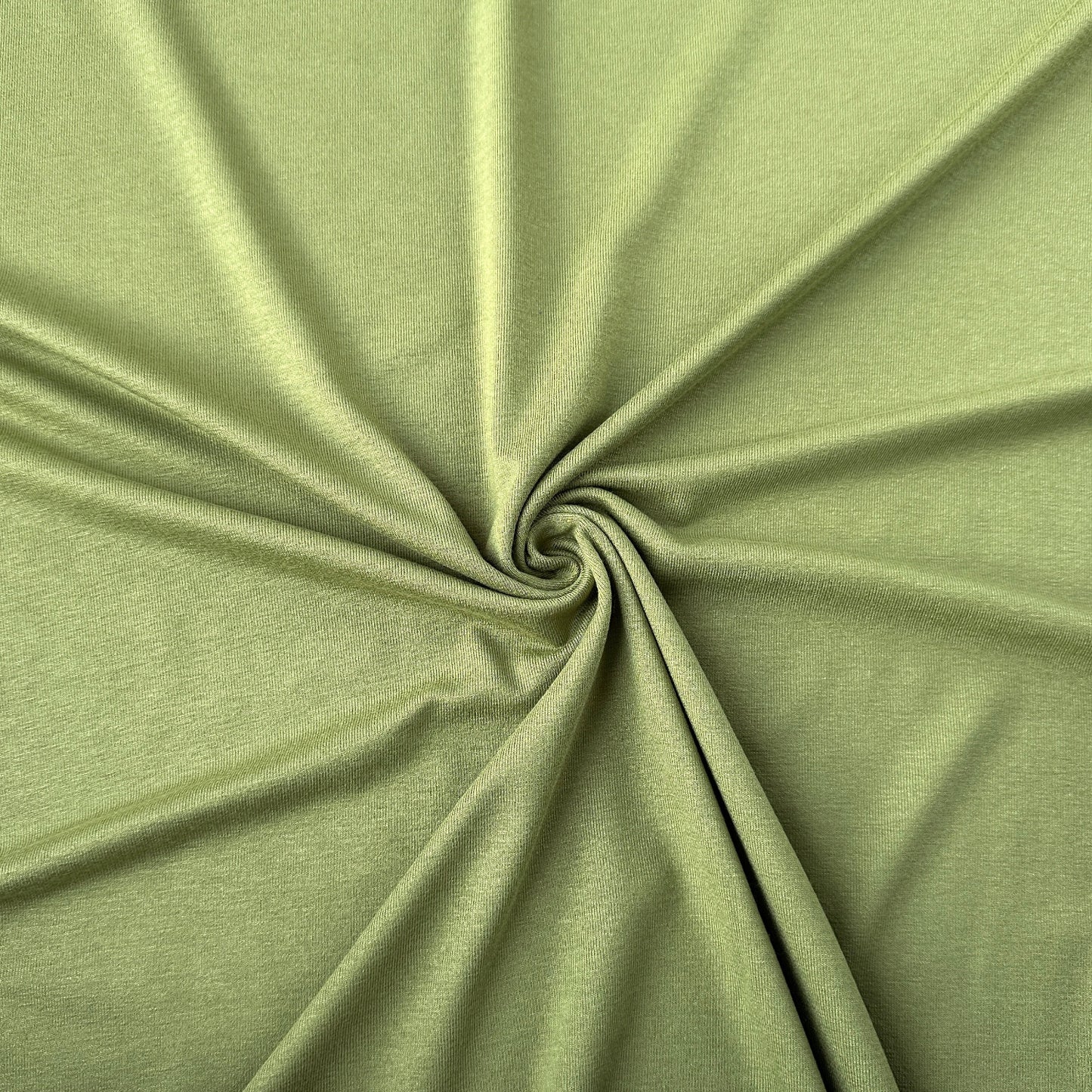 Olive Green Viscose Jersey Fabric