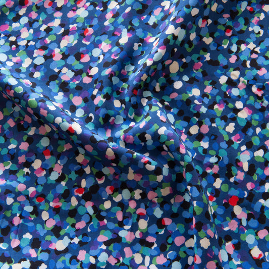Party Spot Rayon Fabric in Royal - Dashwood Studio / Rachel Parker - 2.7m Piece