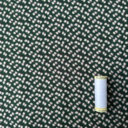 Petal Viscose Fabric in Green