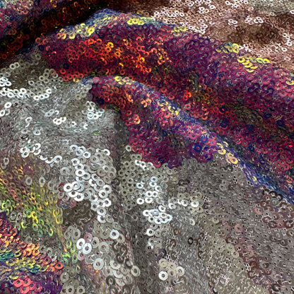 Zig Zag Sparkly Sequin Fabric