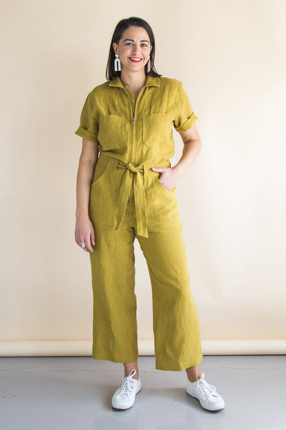 Blanca Flight Suit Sewing Pattern by Closet Core Patterns