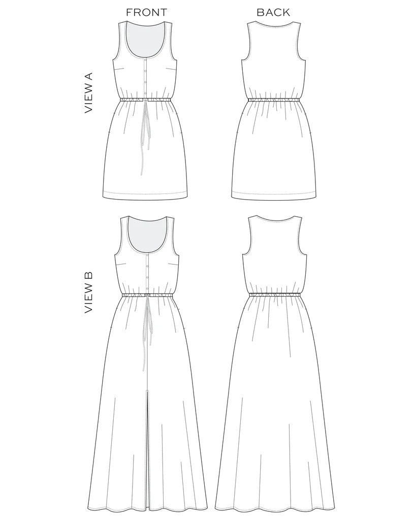 Southport Sewing Pattern - True Bias