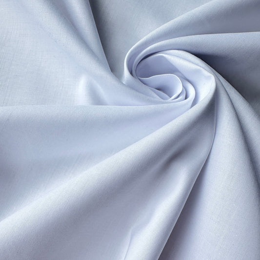 Supima cotton lawn fabric in white