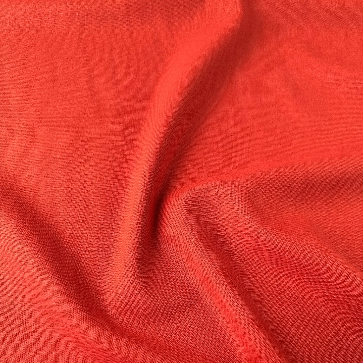 Terracotta Viscose Linen Fabric