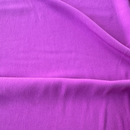 Textured Viscose Fabric in Purple