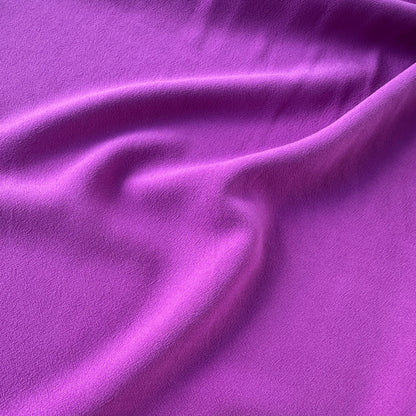 Textured Viscose Fabric in Purple