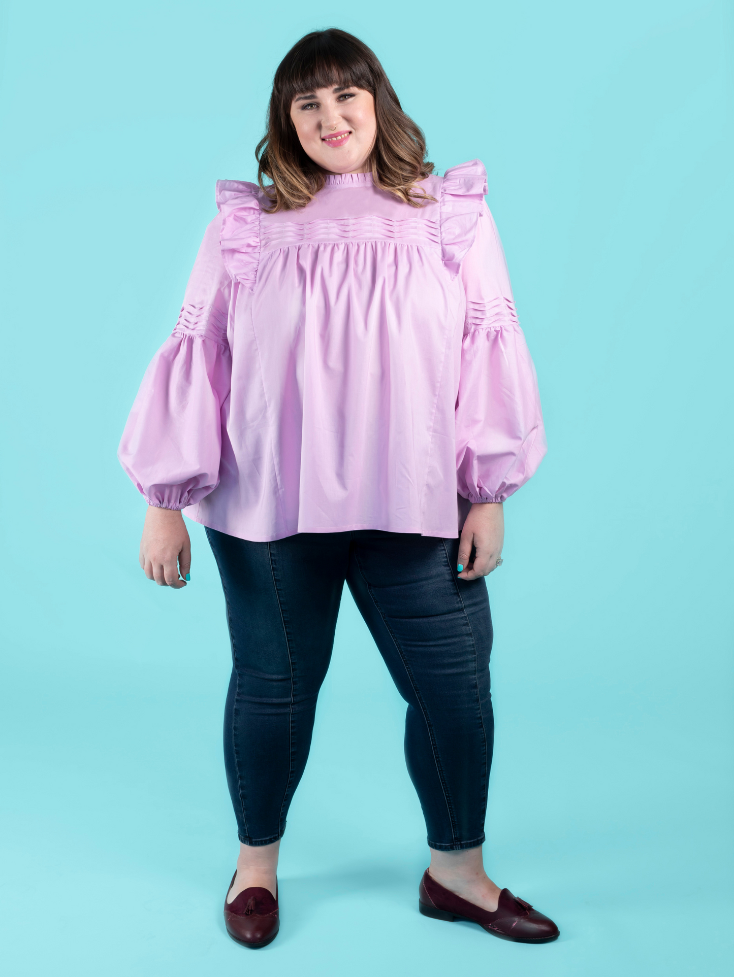 Marnie Blouse and Mini Dress Sewing Pattern - Tilly and the Buttons