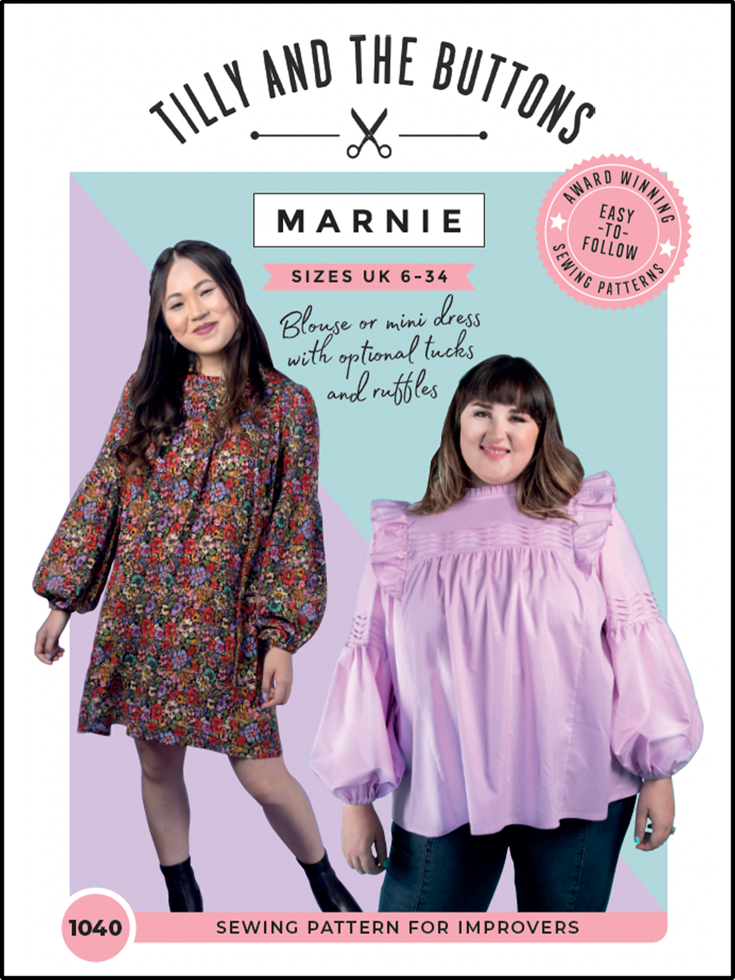 Marnie Blouse and Mini Dress Sewing Pattern - Tilly and the Buttons