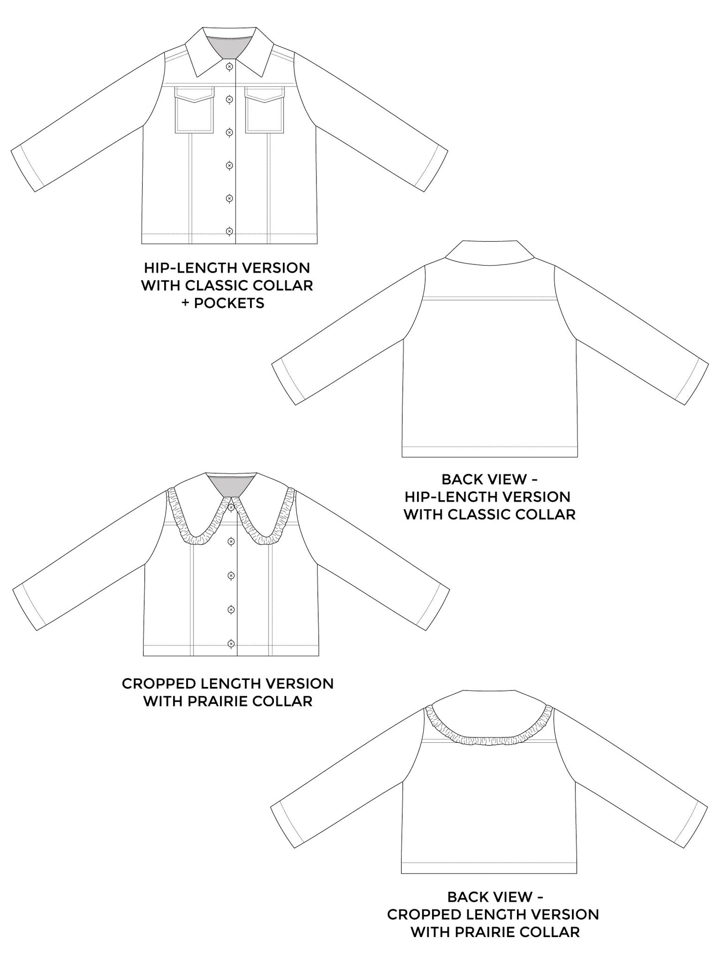 Sonny Jacket Sewing Pattern - Tilly and the Buttons
