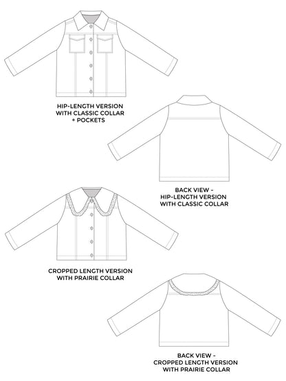 Sonny Jacket Sewing Pattern - Tilly and the Buttons