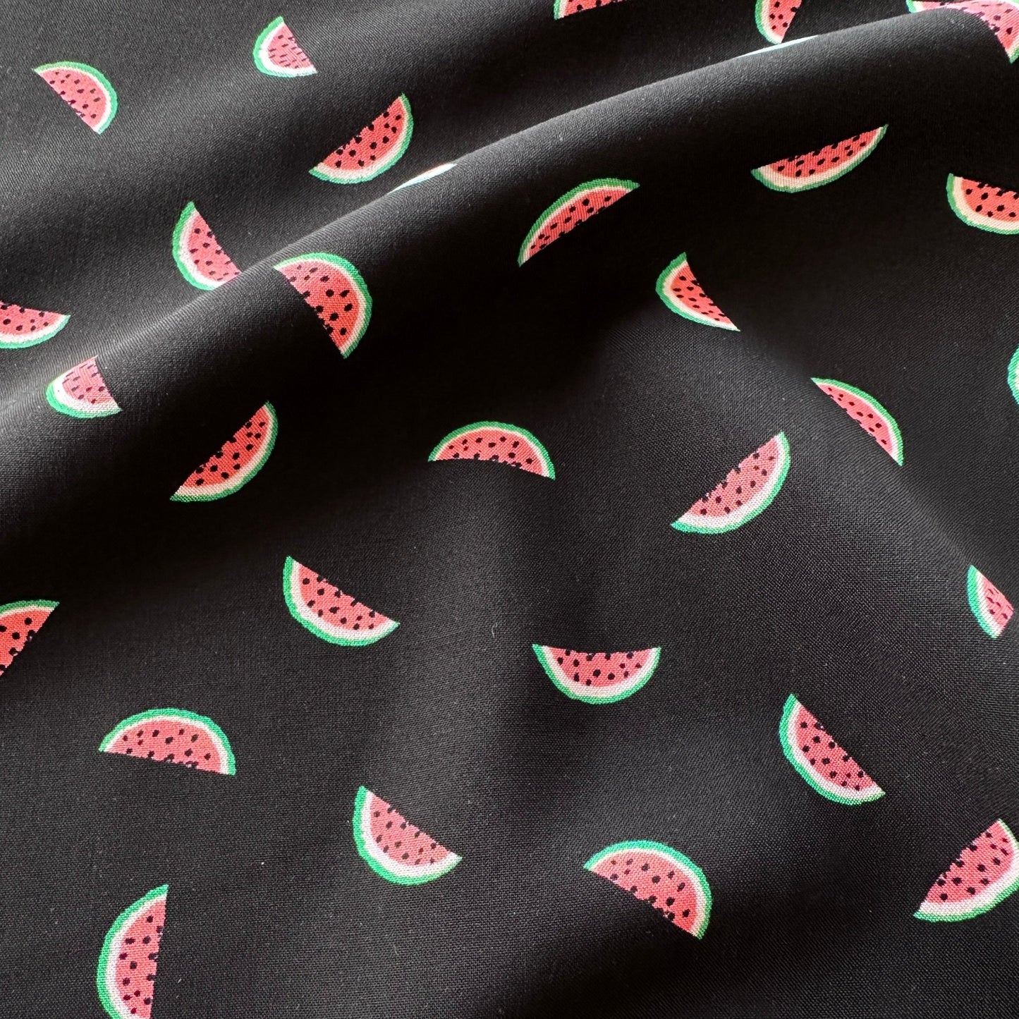 Watermelon Viscose Fabric