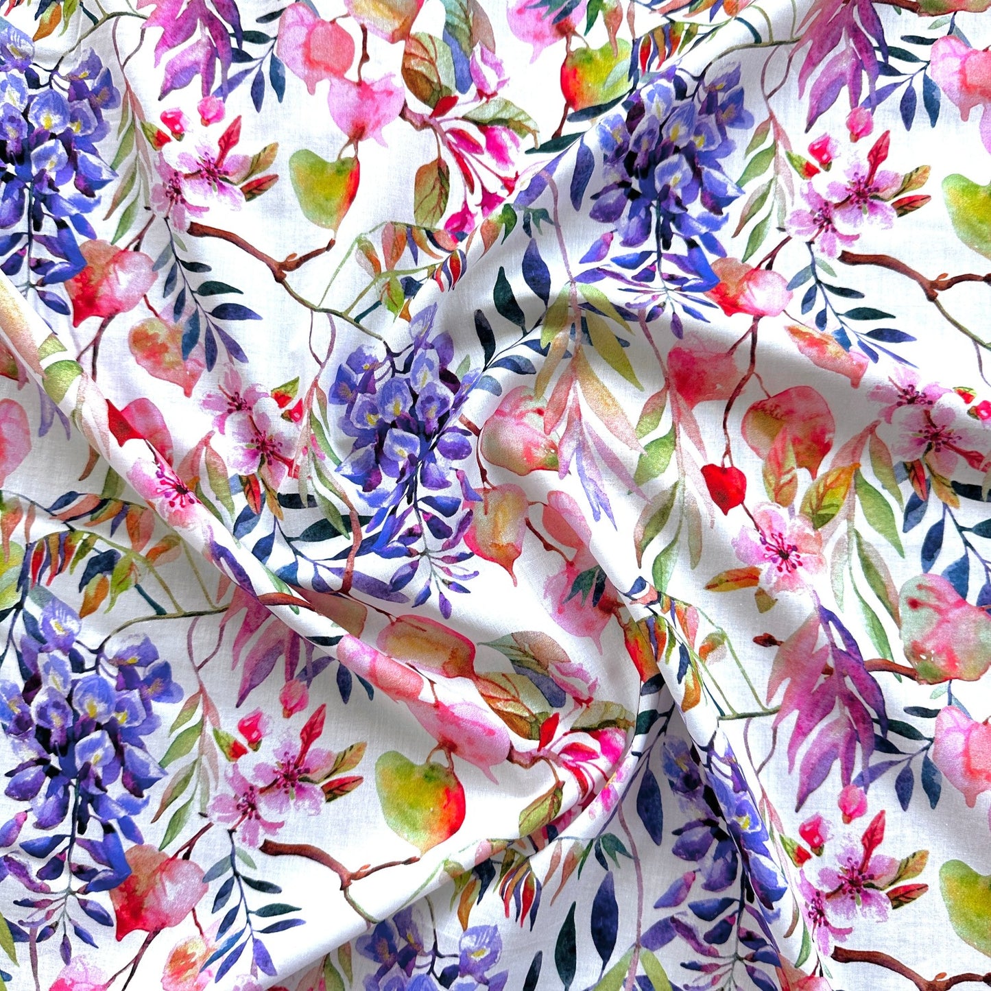 Wisteria Pima Cotton Lawn Fabric