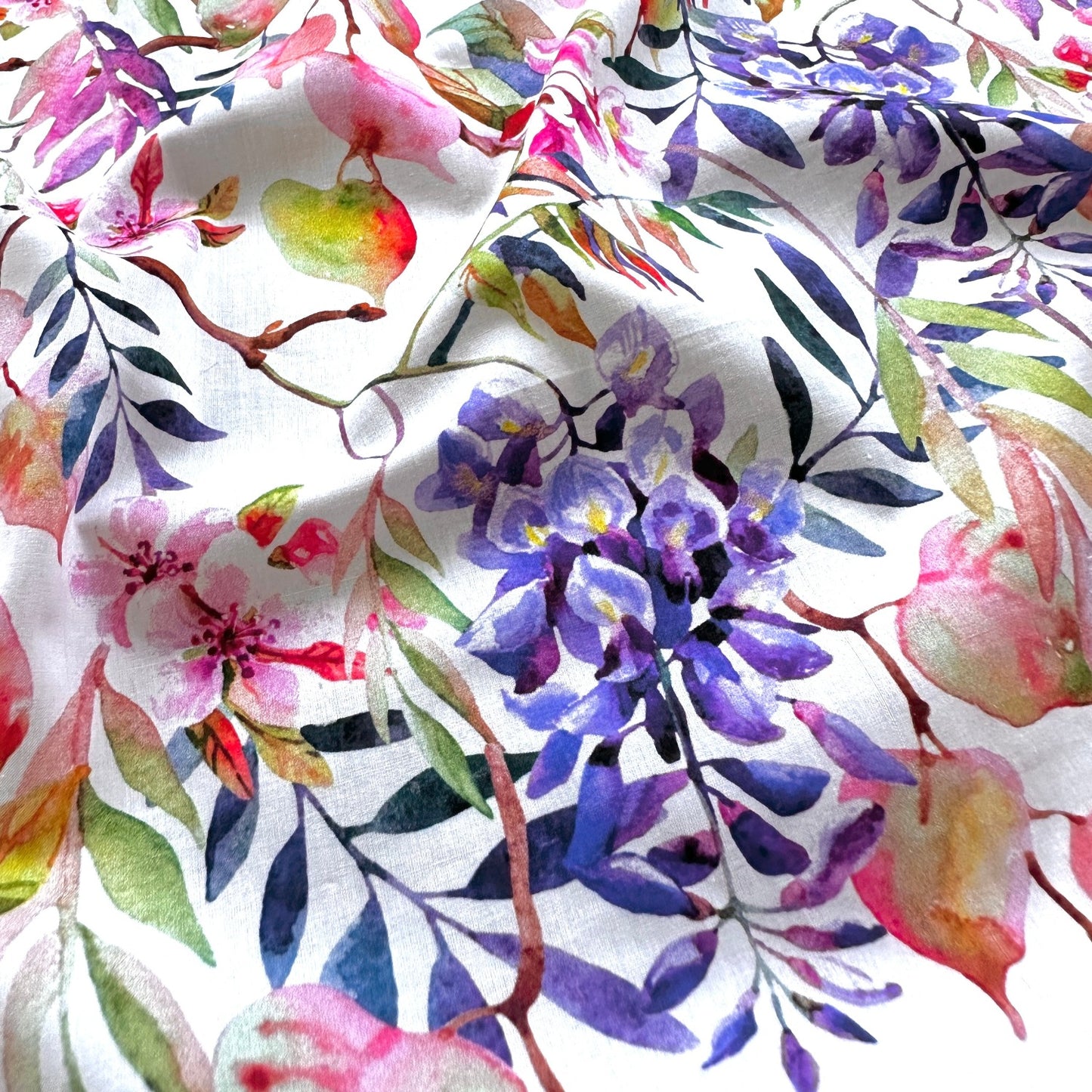 Wisteria Pima Cotton Lawn Fabric