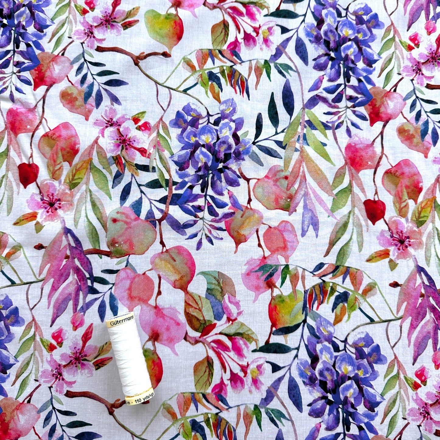 Wisteria Pima Cotton Lawn Fabric