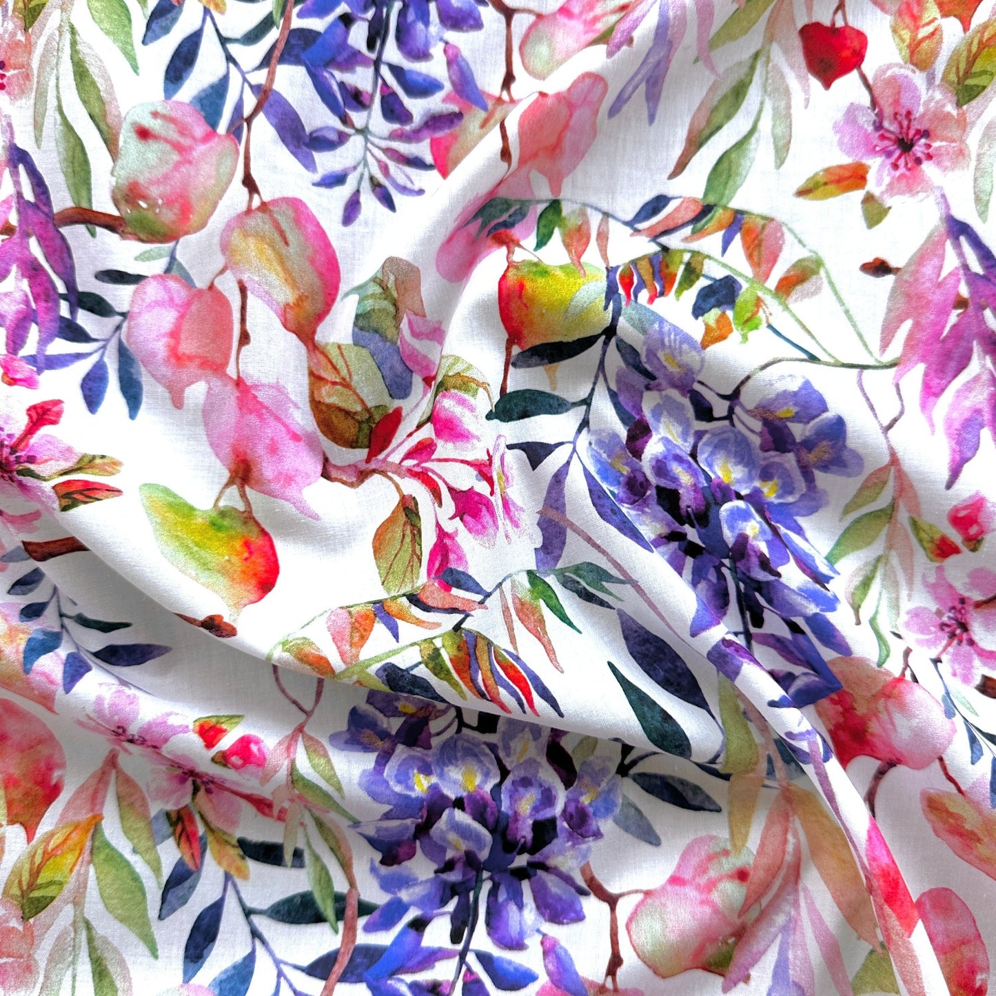 Wisteria Pima Cotton Lawn Fabric