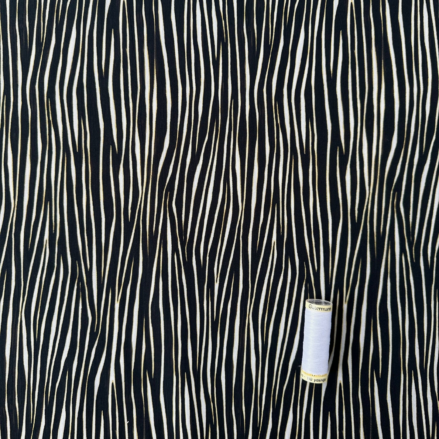 Zebra Cotton Poplin Fabric