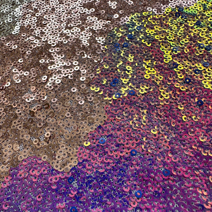 Zig Zag Sparkly Sequin Fabric