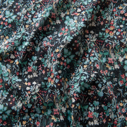 Annette Pima Cotton Lawn Fabric in Black