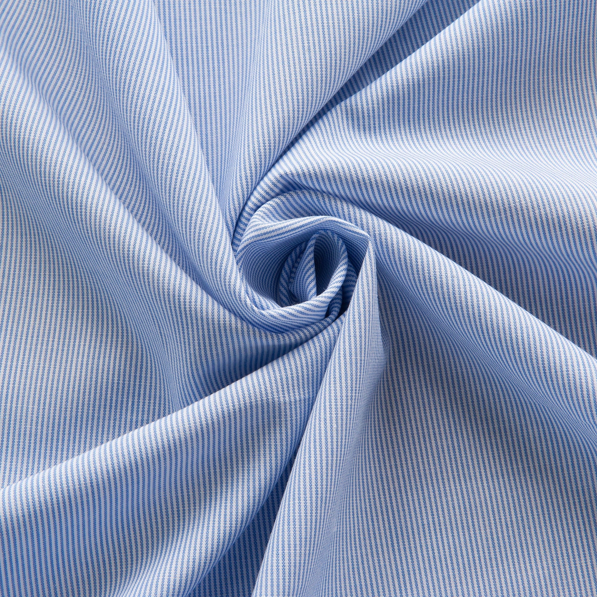 Blue and White Striped Cotton Fabric – Sew Sew Sew