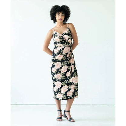 Calvin Wrap Dress and Top Sewing Pattern - True Bias