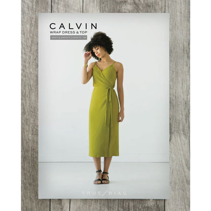 Calvin Wrap Dress and Top Sewing Pattern - True Bias