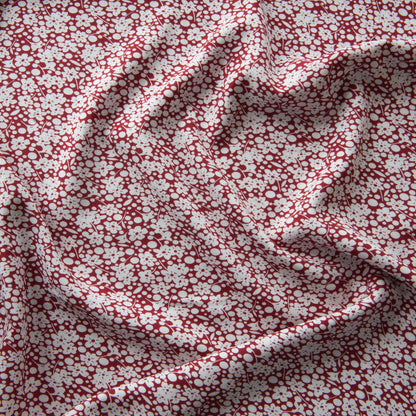 Chantelle Viscose Fabric in Red