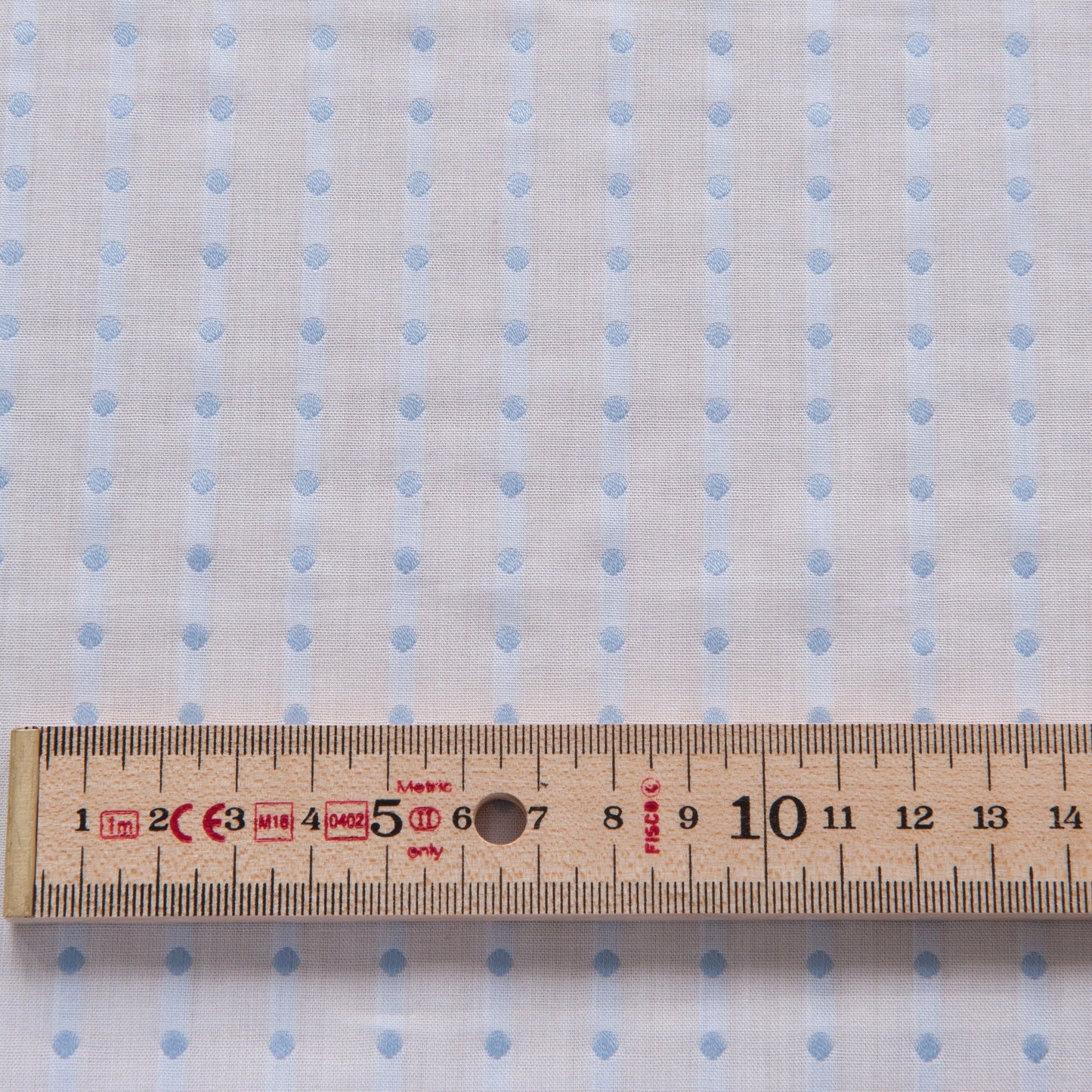Dotty Embroidered Cotton Viscose - 45cm Piece