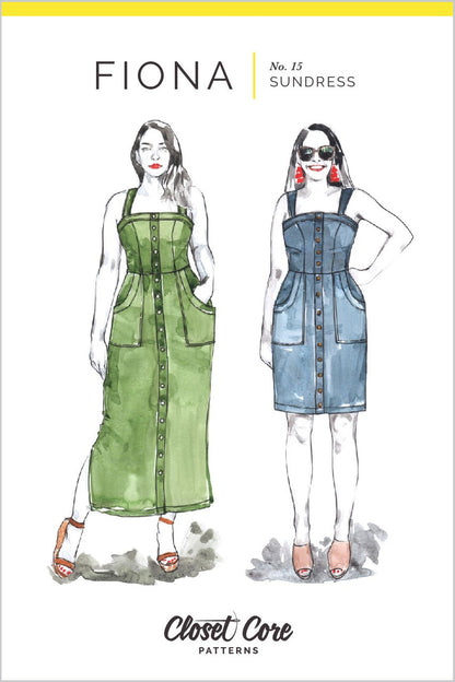 Fiona Sundress Sewing Pattern - Closet Core Patterns