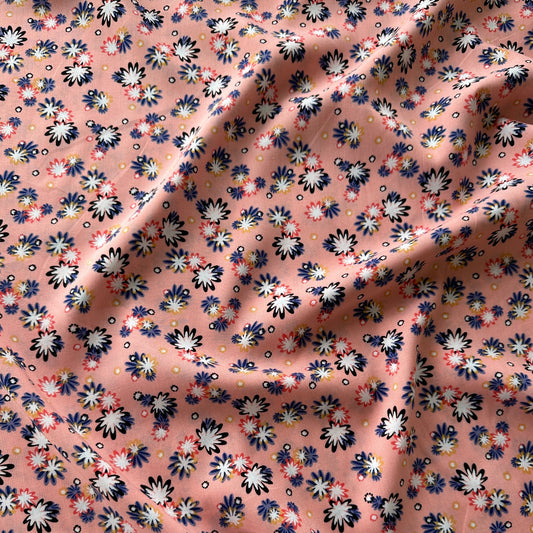 Georgina Viscose Fabric in Pink