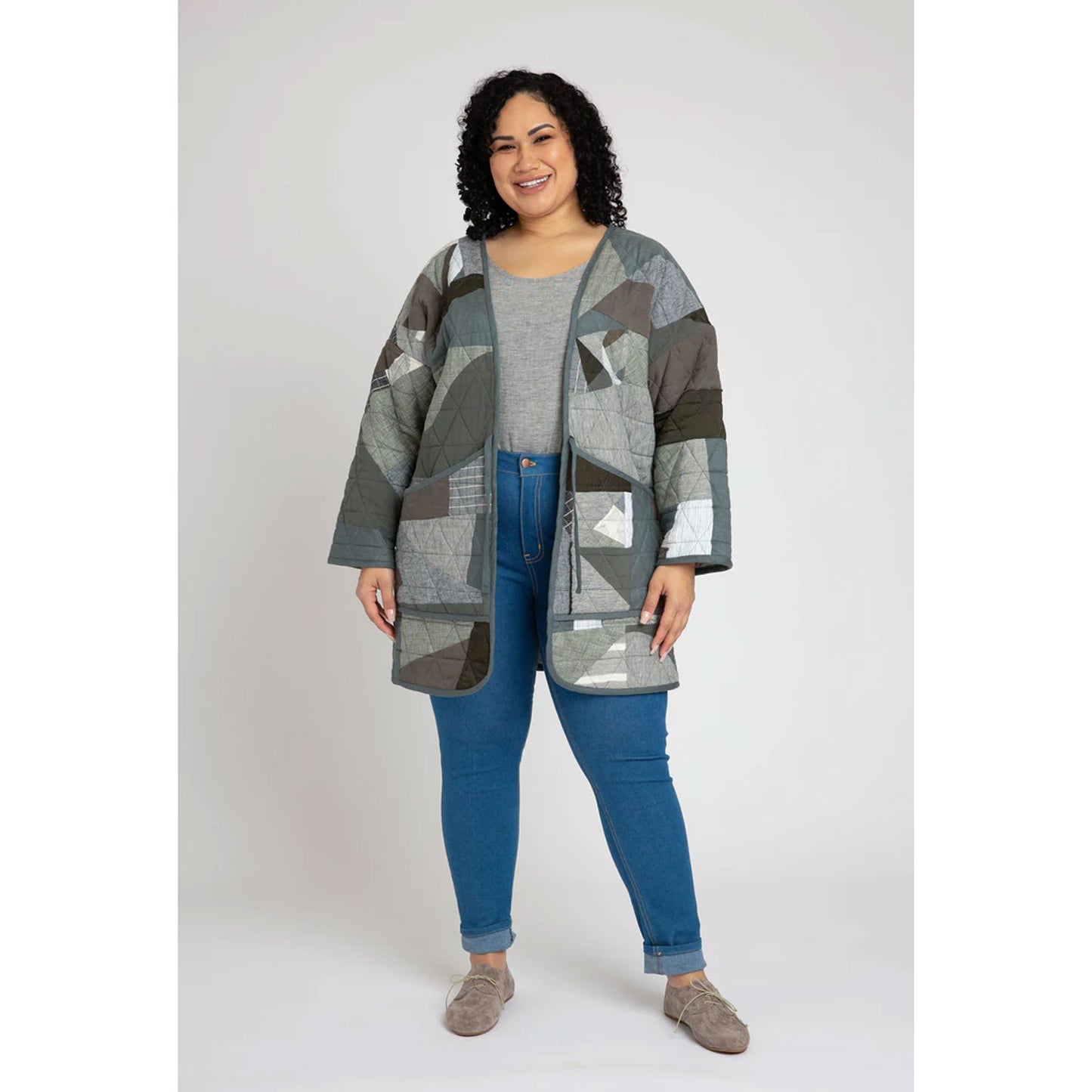 Hovea Jacket and Coat Sewing Pattern (Size 14-34) - Megan Nielsen Patterns
