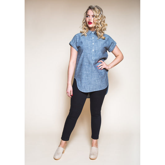 Kalle Shirt & Shirtdress Sewing Pattern - Closet Core Patterns