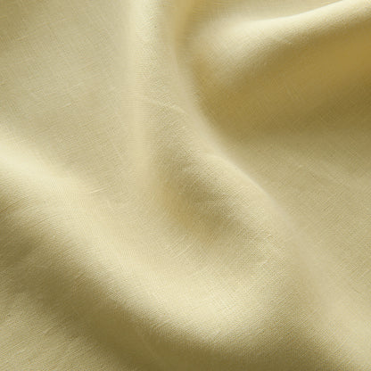 Irish Linen Fabric in Lemon - 2.15m Piece