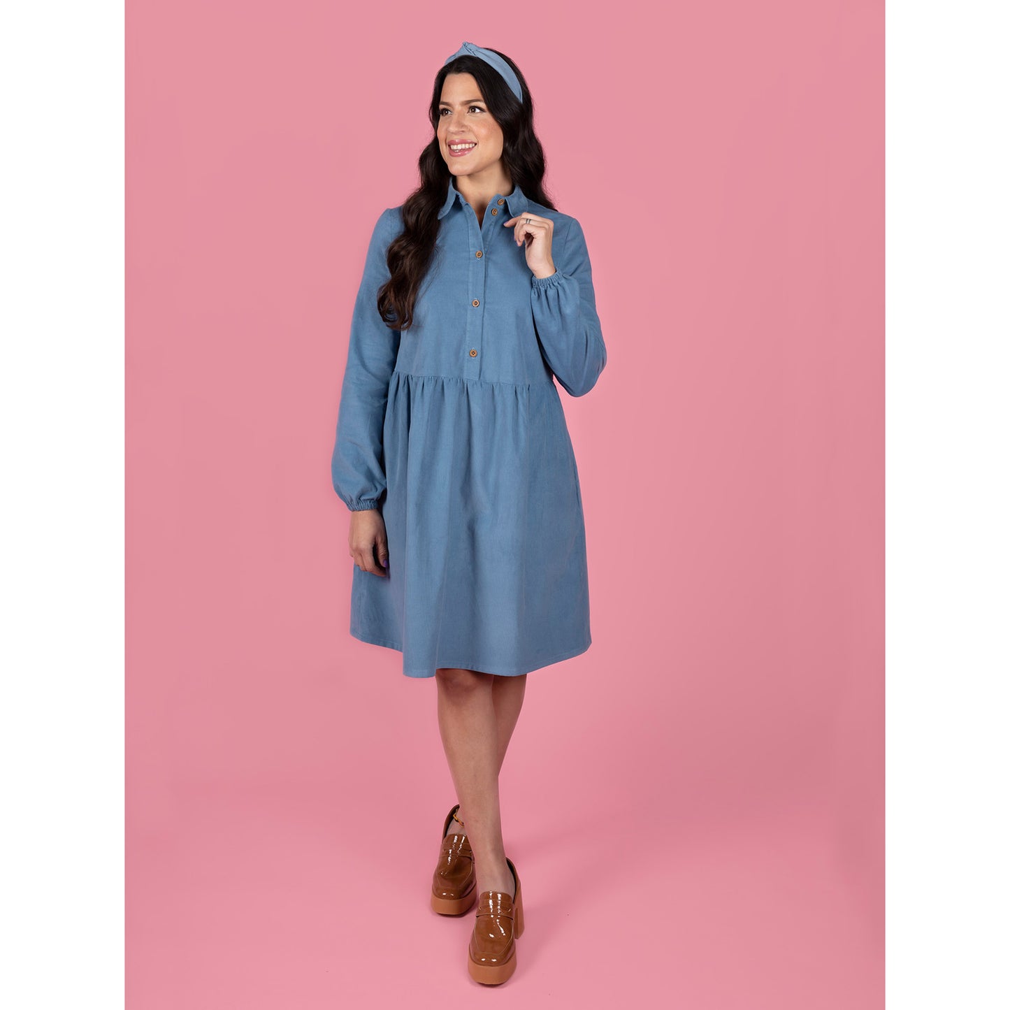 Lyra Shirt Dress Sewing Pattern - Tilly and the Buttons