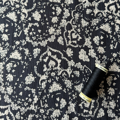 Nora Crinkle Viscose Fabric