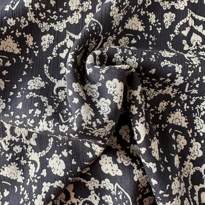 Nora Crinkle Viscose Fabric