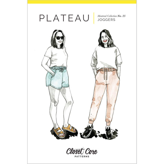 Plateau Joggers Sewing Pattern - Closet Core Patterns