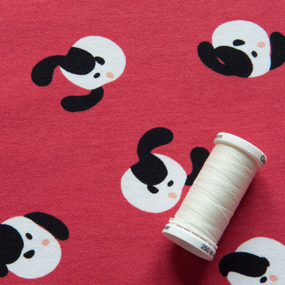 Puppy Love Soft Sweatshirt in Red