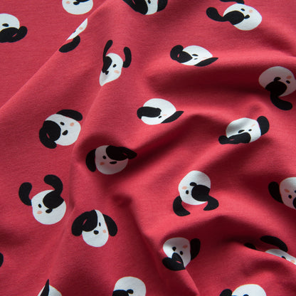 Puppy Love Soft Sweatshirt in Red