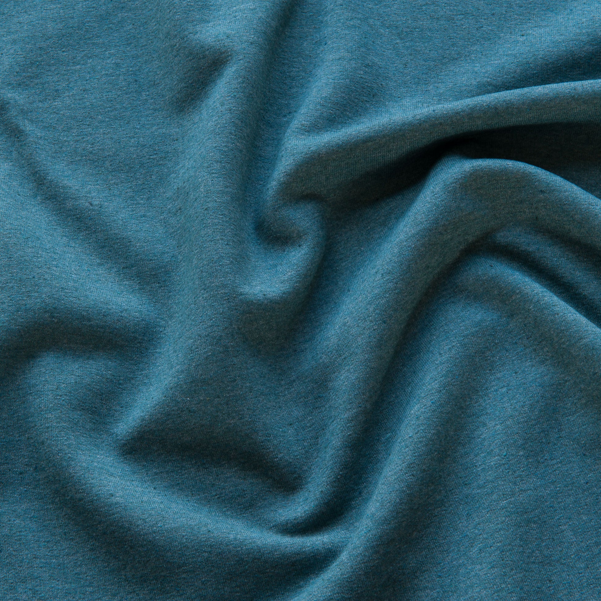Recycled Cotton Sweatshirt Fabric in Teal – Sew Sew Sew