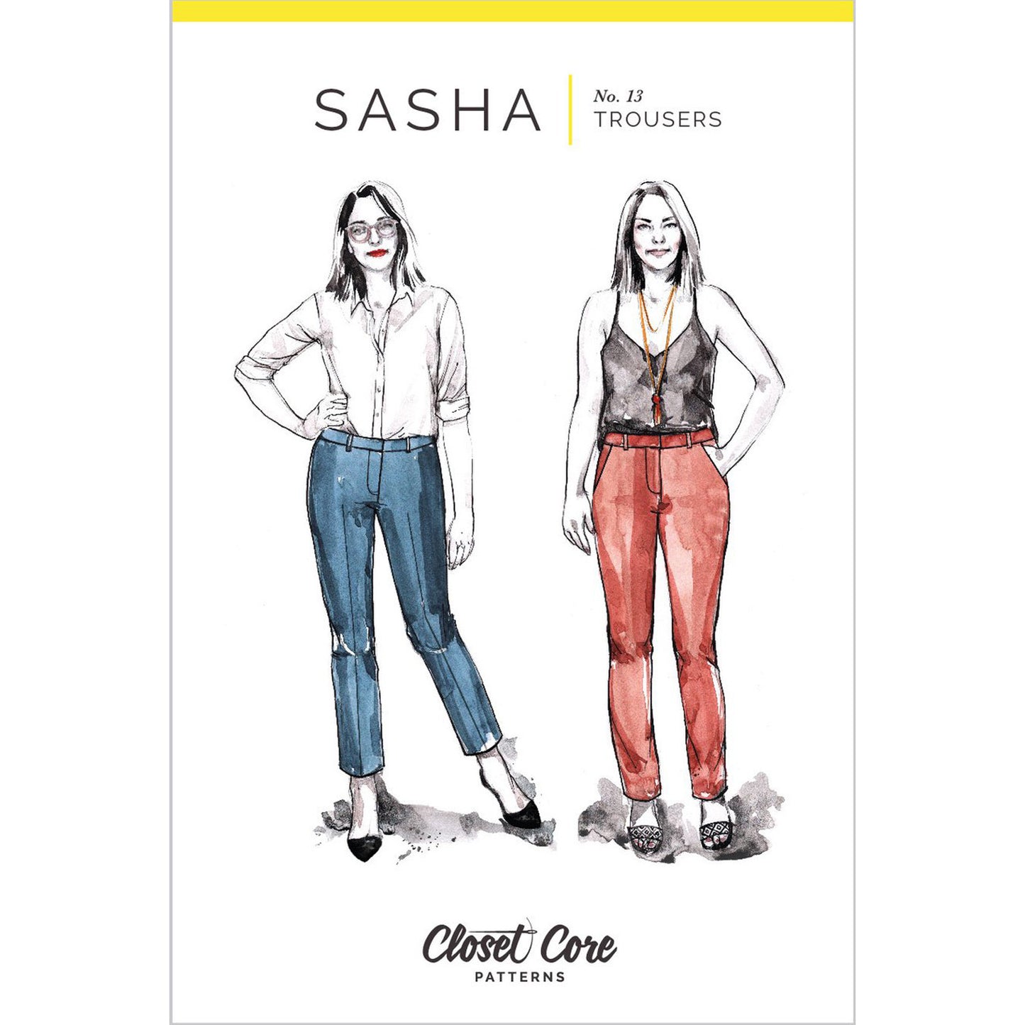 Sasha Trousers Sewing Pattern - Closet Core Patterns