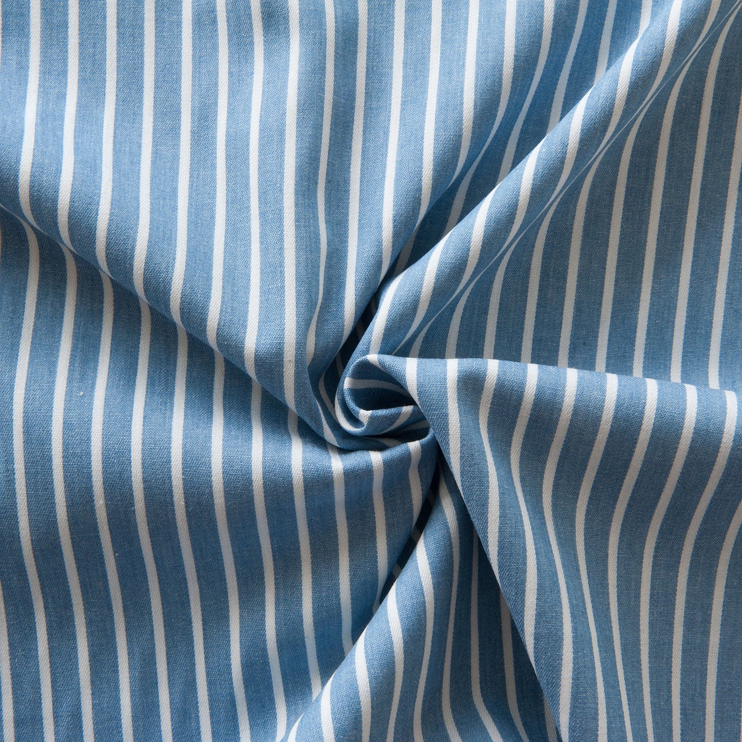 Striped Chambray Fabric