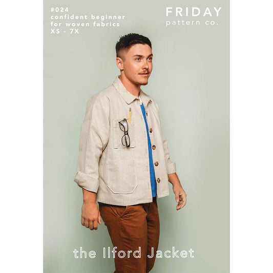 The Ilford Jacket Sewing Pattern - Friday Pattern Company
