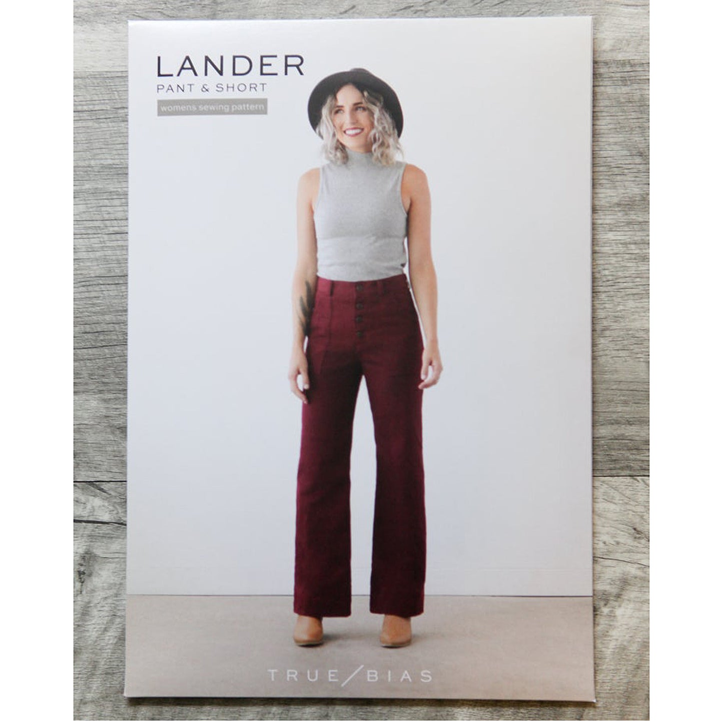 Lander Pants & Shorts Sewing Pattern - True Bias