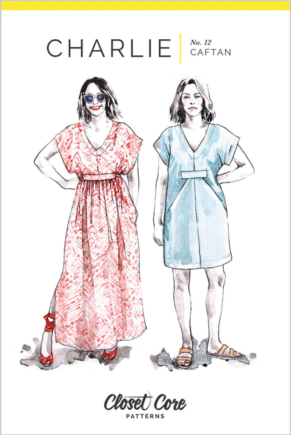 Charlie Caftan Sewing Pattern - Closet Core Patterns